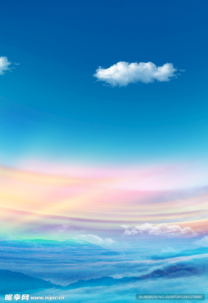 天空 蓝色背景