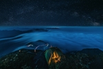高山星空景观