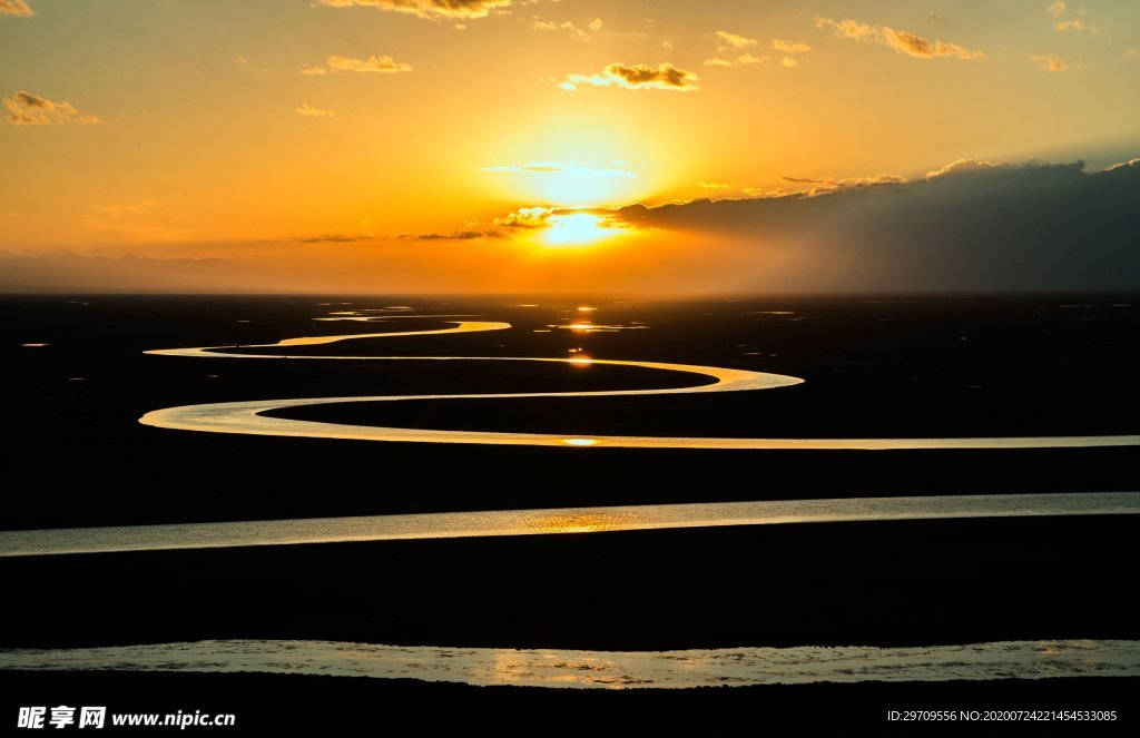 夕阳景观