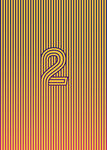 矢量线条数字2