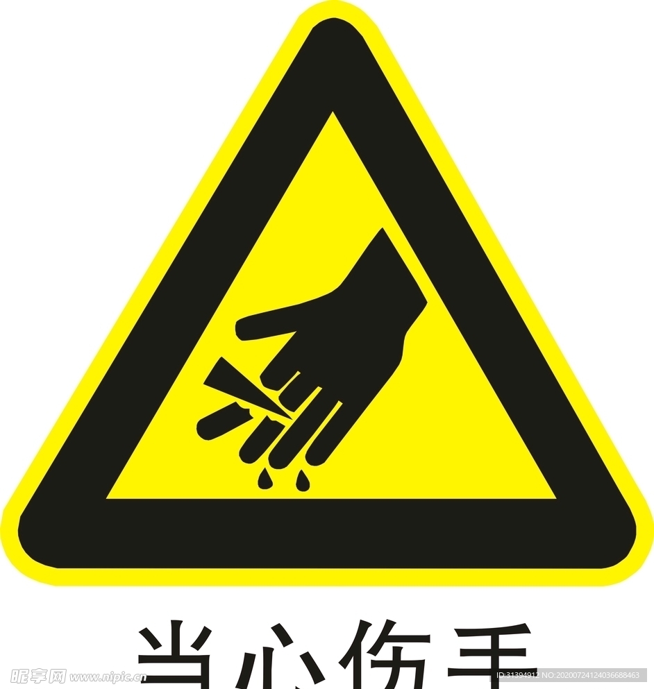 当心伤手