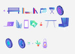 UI矢量插画