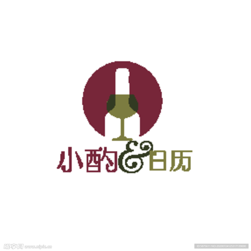 葡萄酒LOGO 日历 葡萄酒