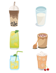 果汁奶茶