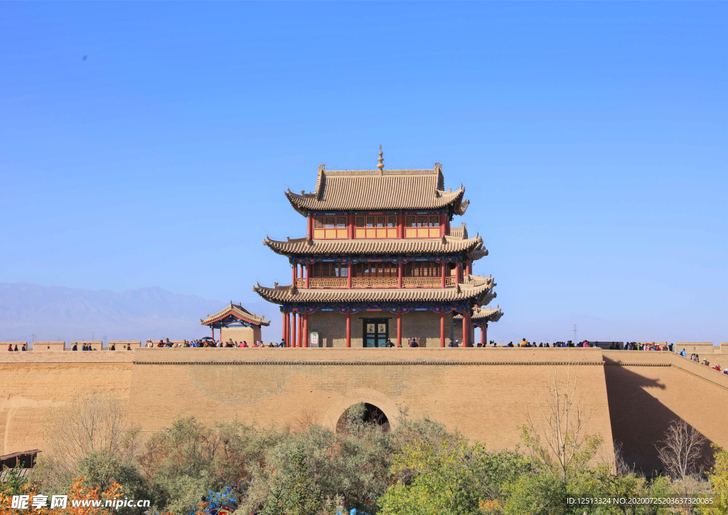 嘉峪关城楼