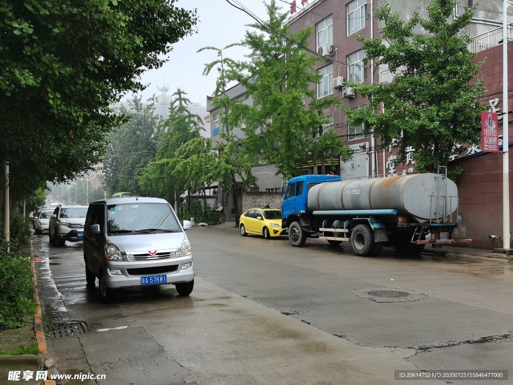 雨天的街道