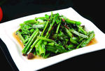 豆豉鲮鱼油麦菜