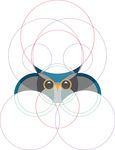 小蝙蝠插画logo