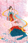 古风人物美女插画