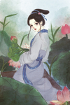 古风人物美女插画