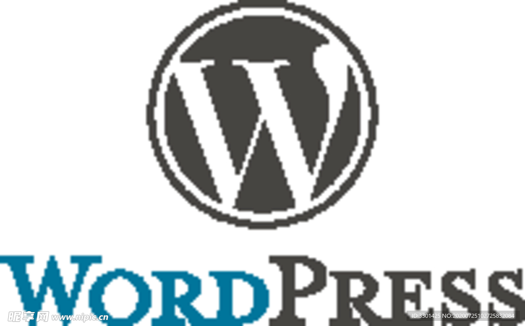 WordPress标志矢量图