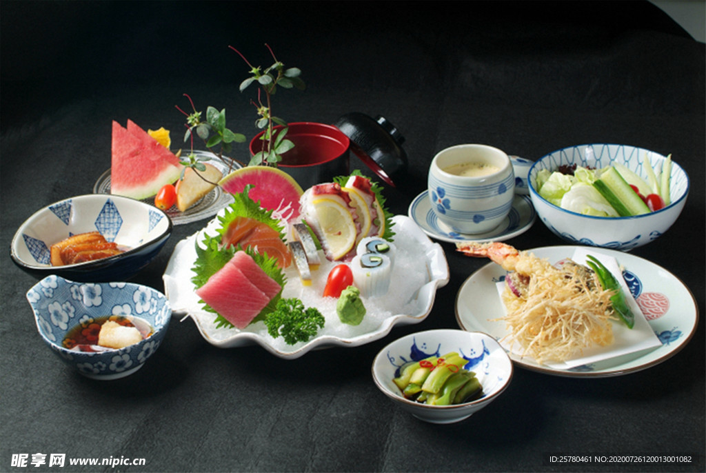 食生鱼片定食