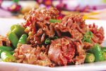 三椒炒鸡胗