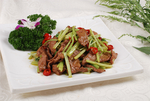 小炒黄牛肉