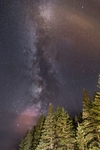 夜晚拍摄星空素材