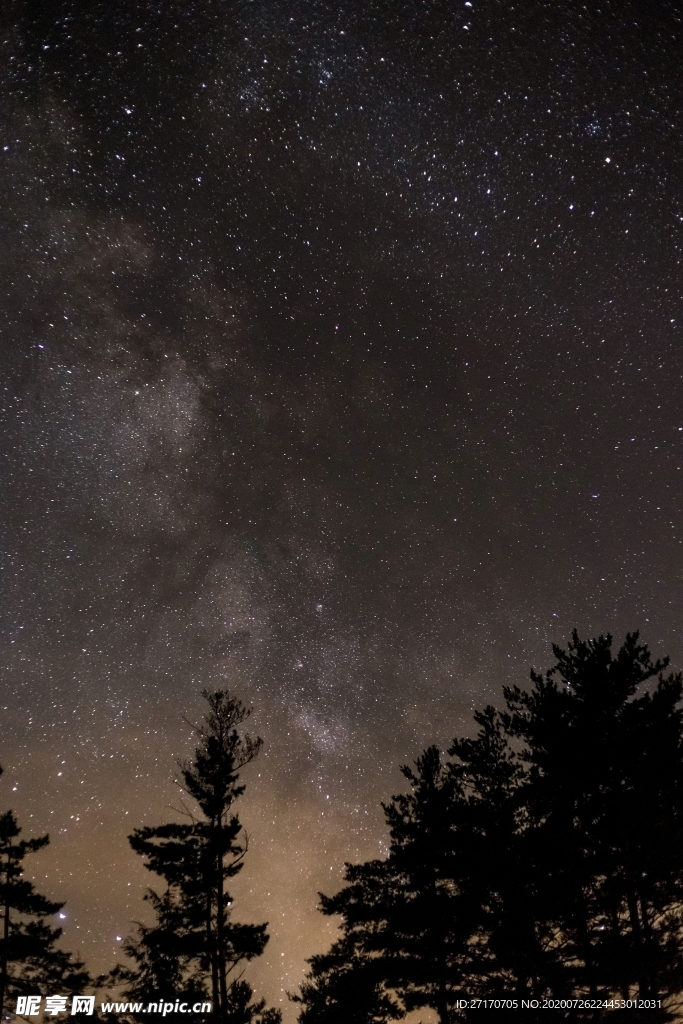 夜晚星空背景