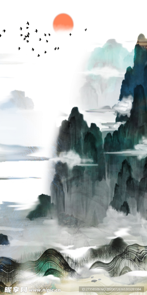 山水画