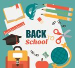 回到学校矢量