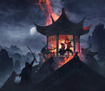 中国风大气插画场景图片