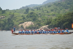 赛龙舟 海上风光