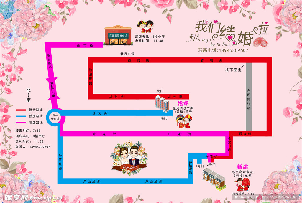 结婚线路图