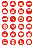 餐饮食物图标装饰