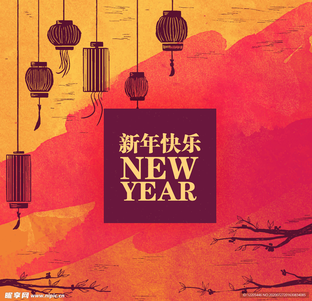新年背景