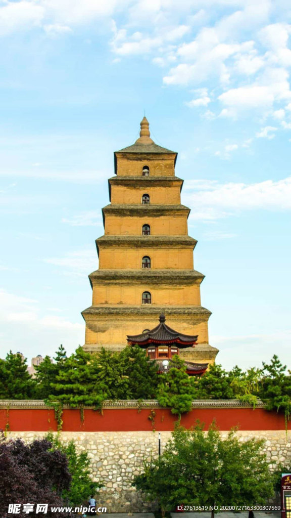美丽的大雁塔图片
