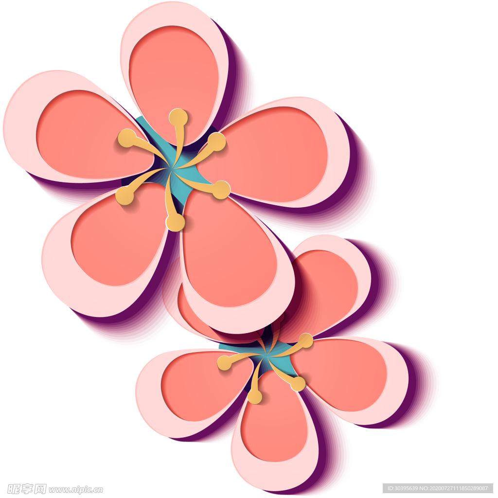 鲜花素材