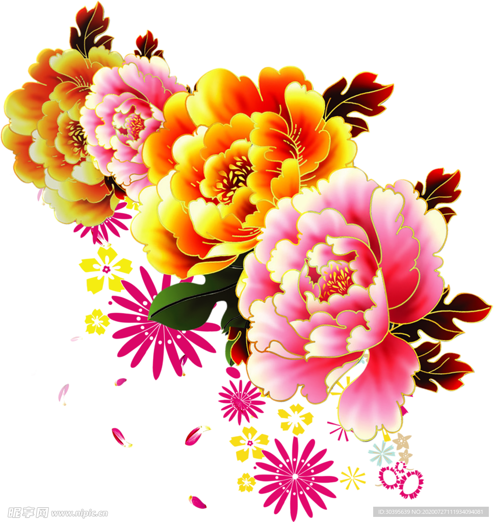 鲜花素材