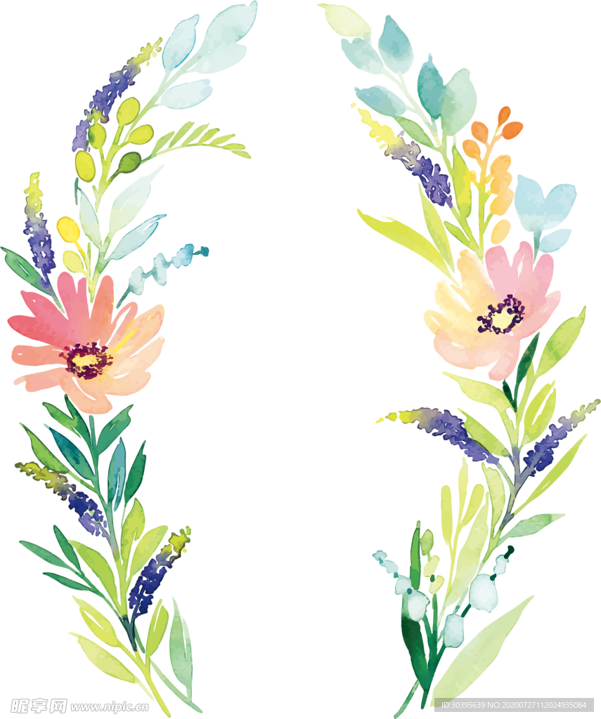 鲜花素材