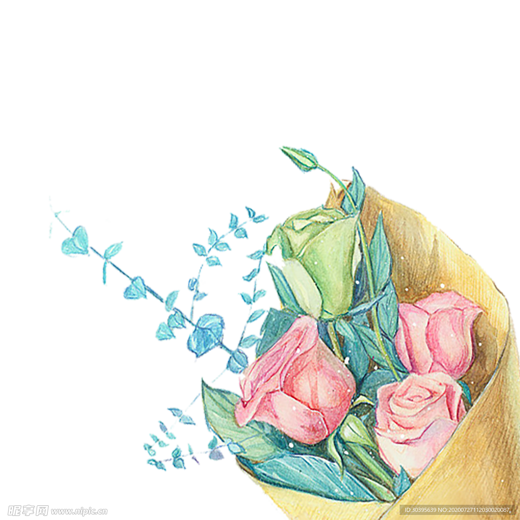 鲜花素材