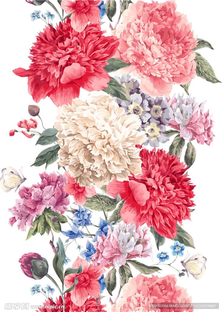鲜花素材
