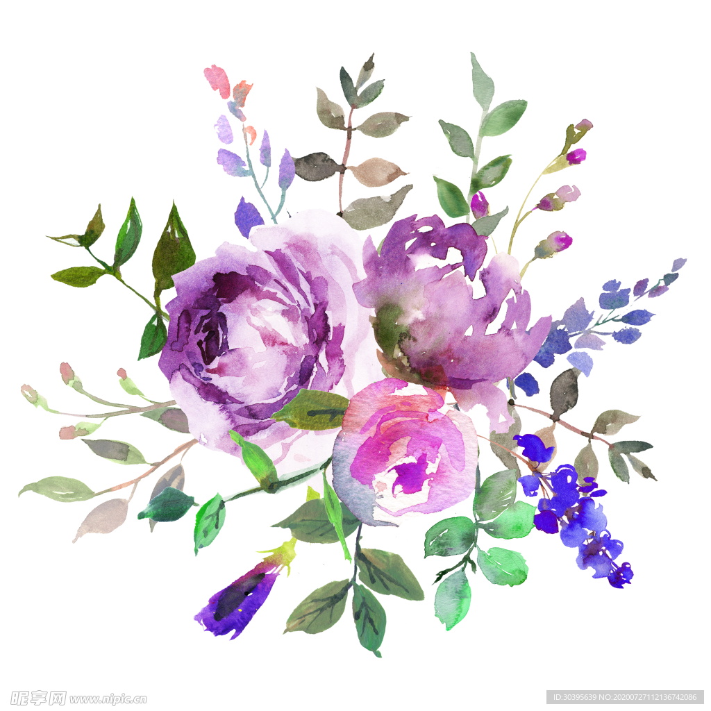 鲜花素材