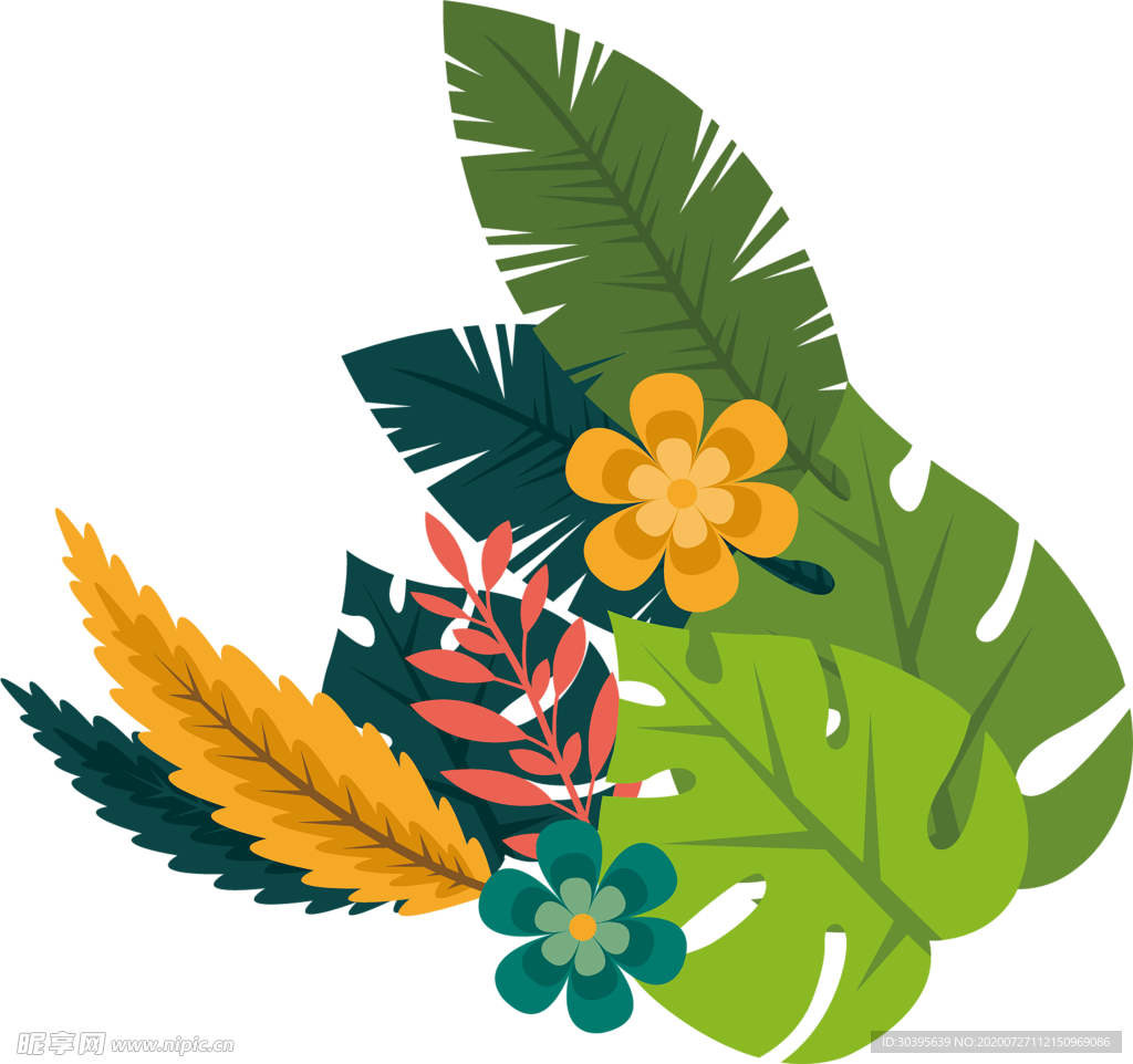 鲜花素材