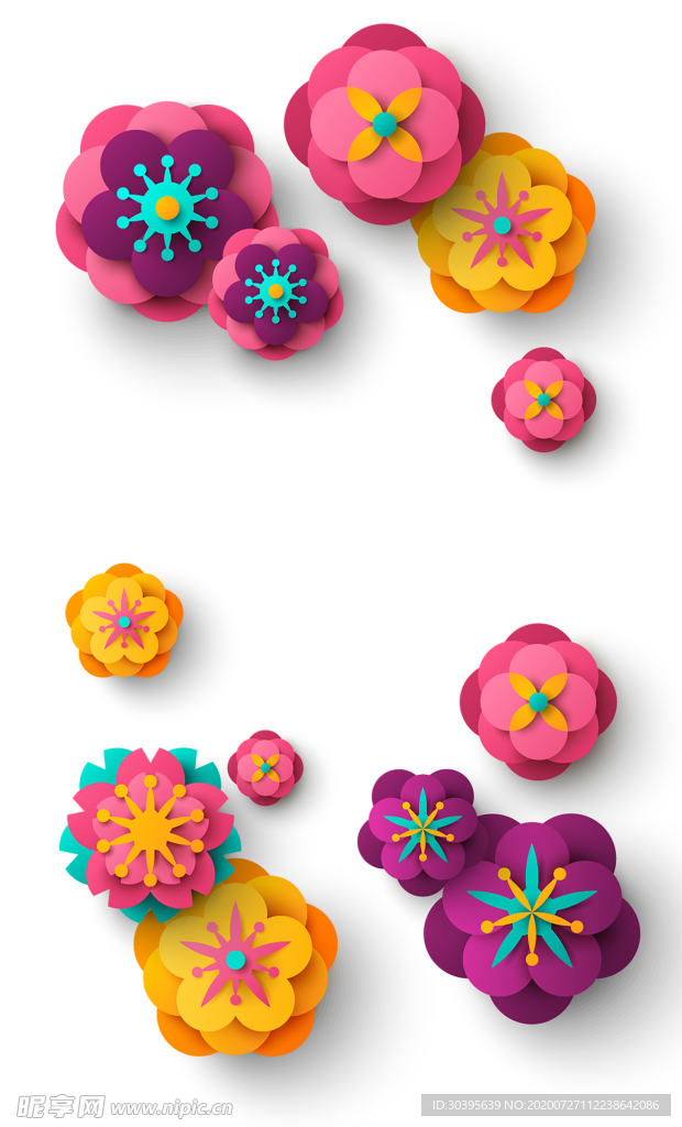 鲜花素材