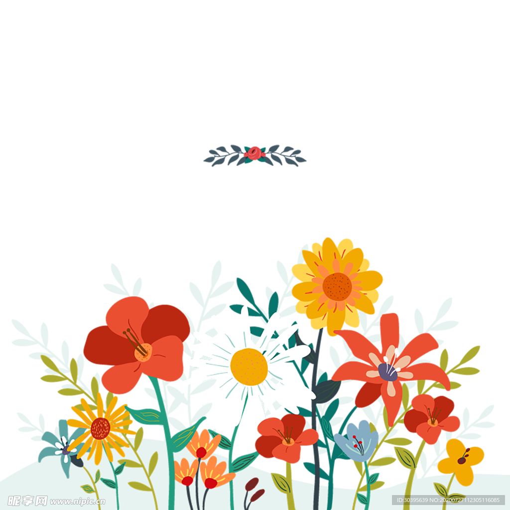 鲜花素材