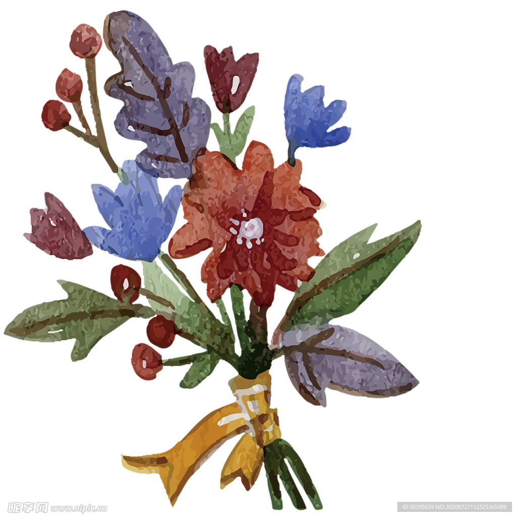 鲜花素材