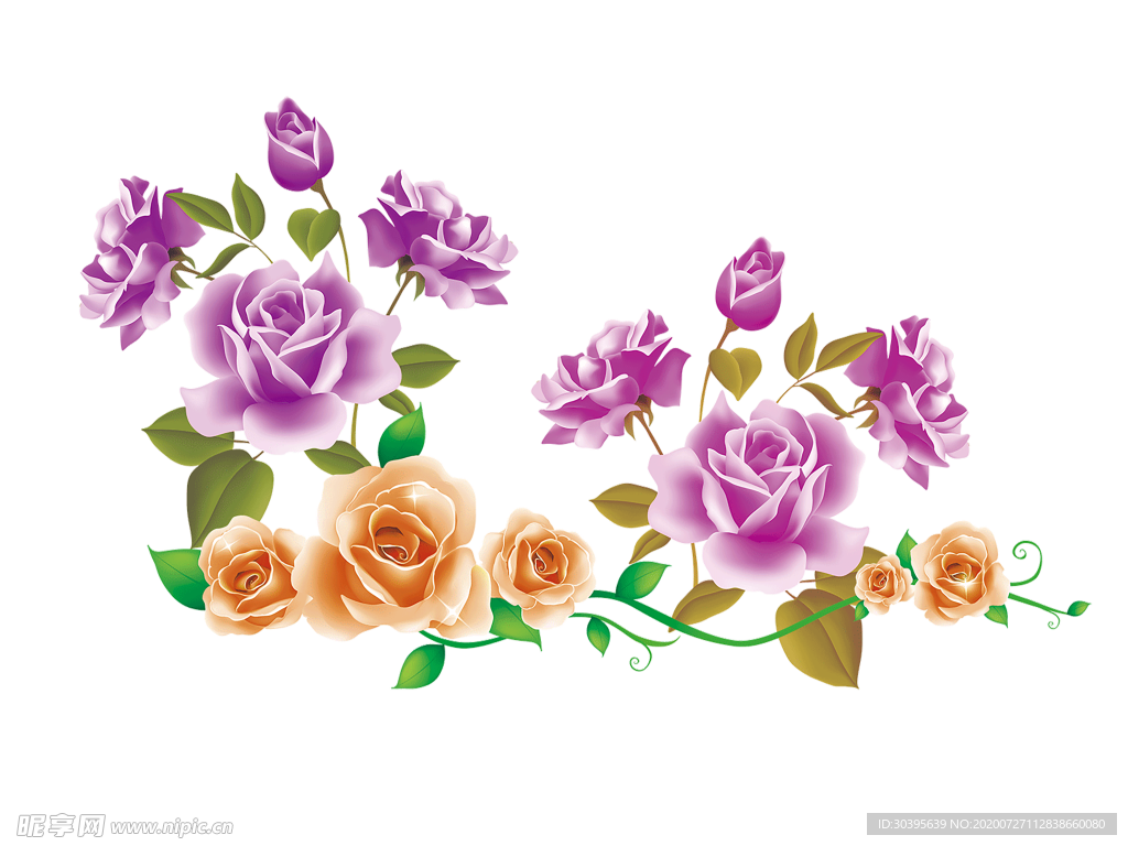 鲜花素材