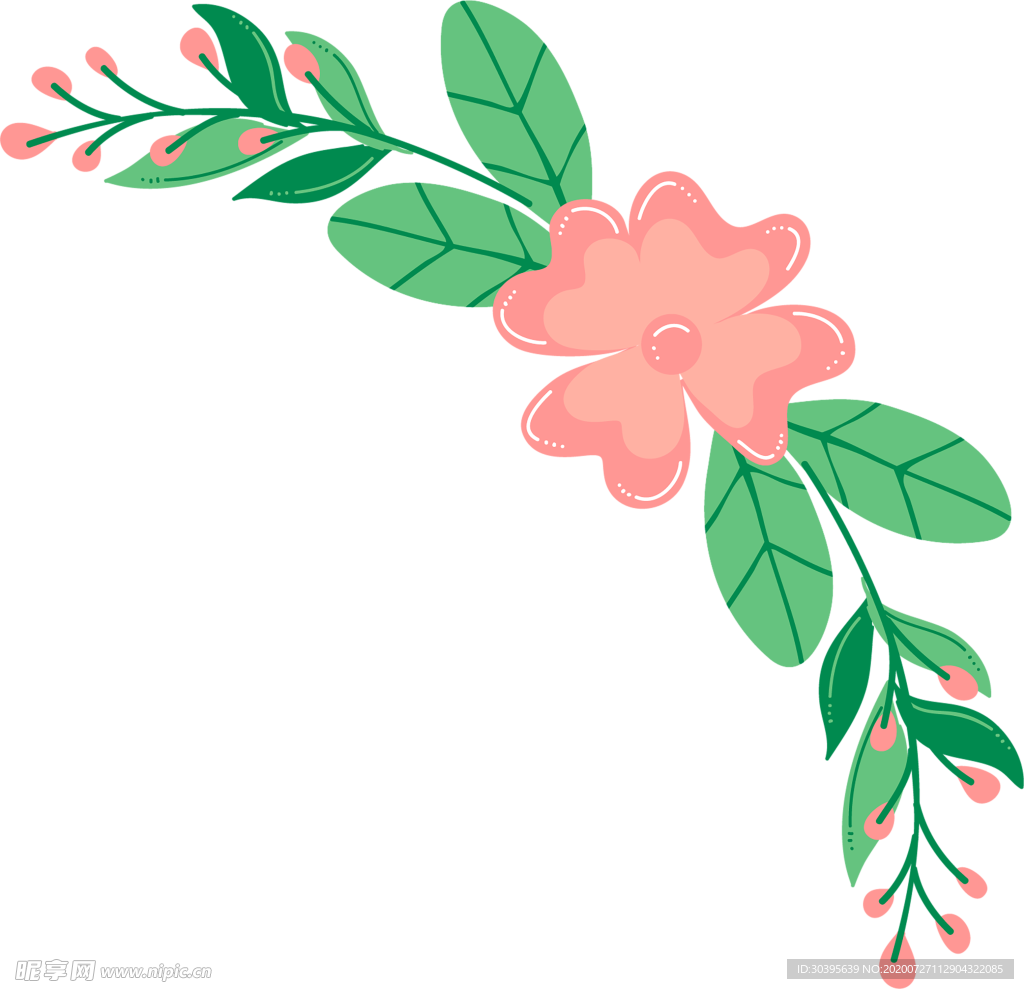 鲜花素材