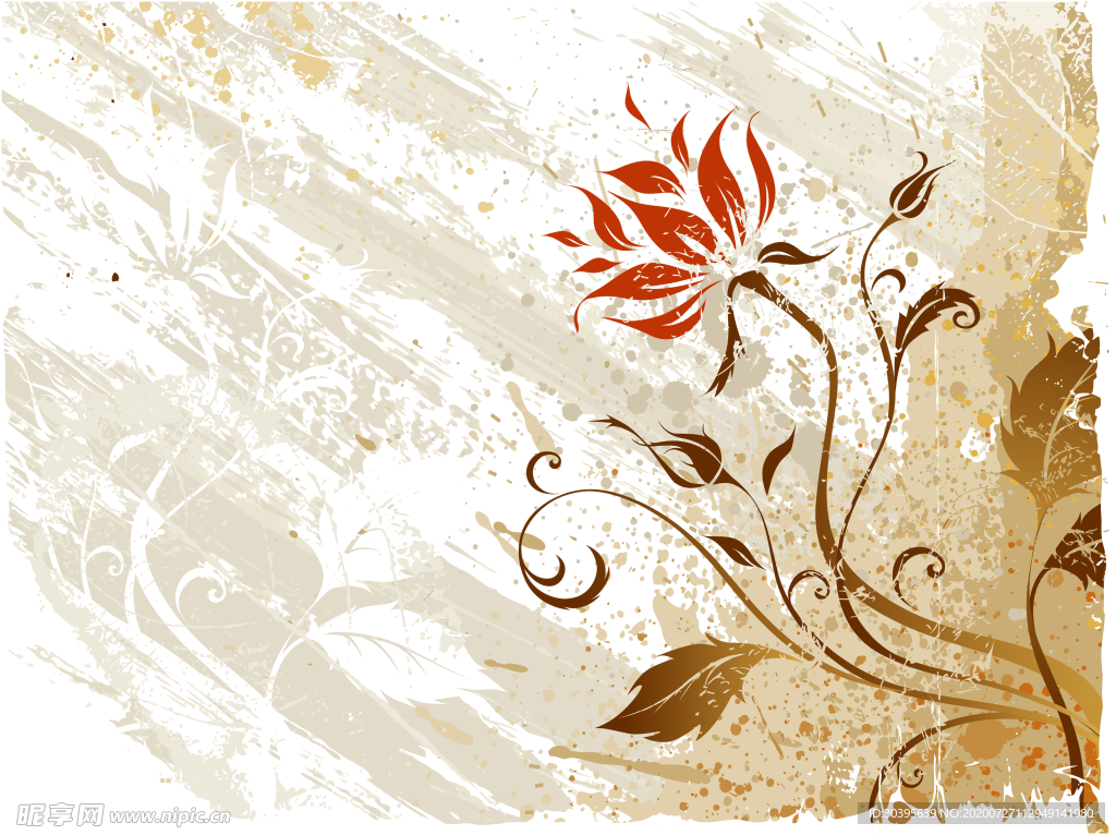 鲜花素材