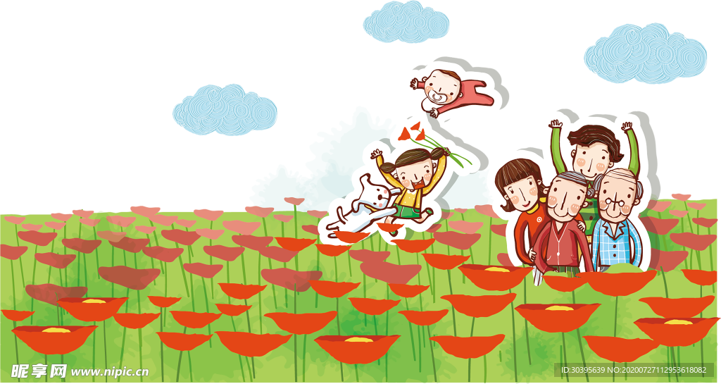 鲜花素材