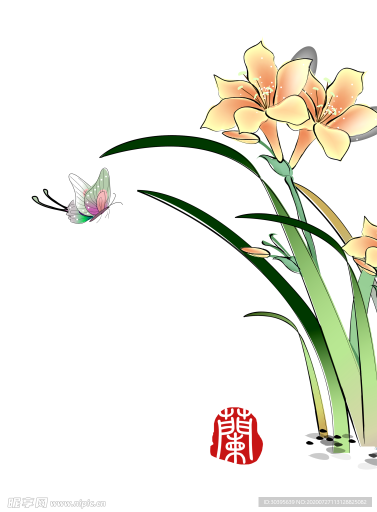 鲜花素材