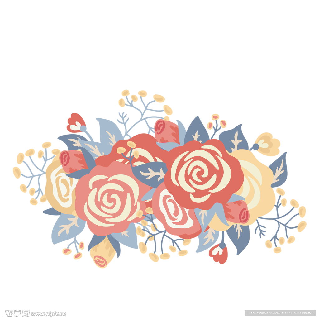 鲜花素材