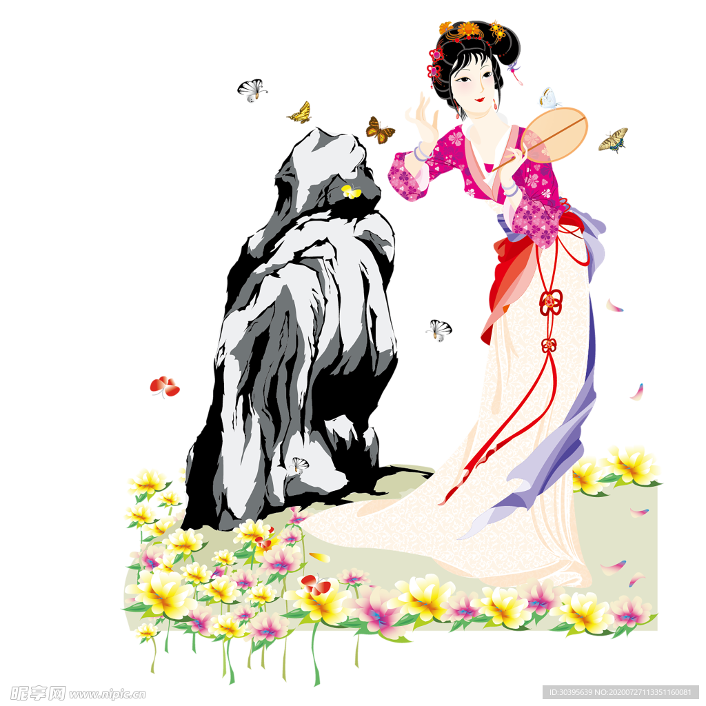 鲜花素材