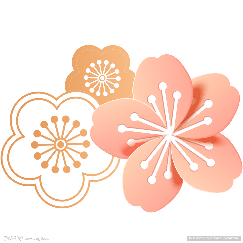 鲜花素材