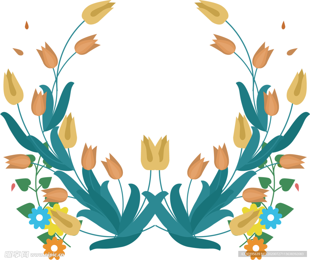 鲜花素材