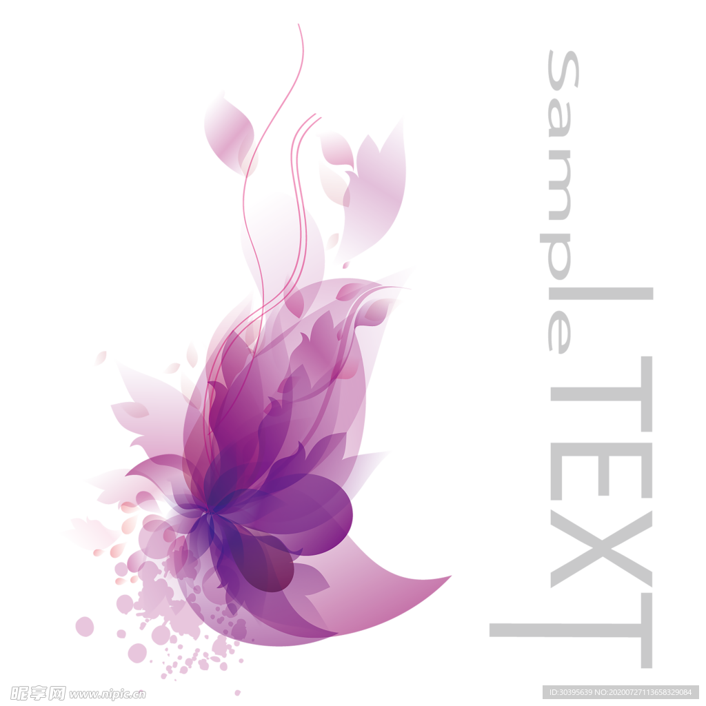 鲜花素材
