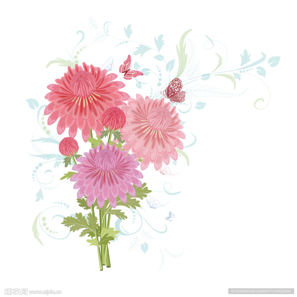 鲜花素材