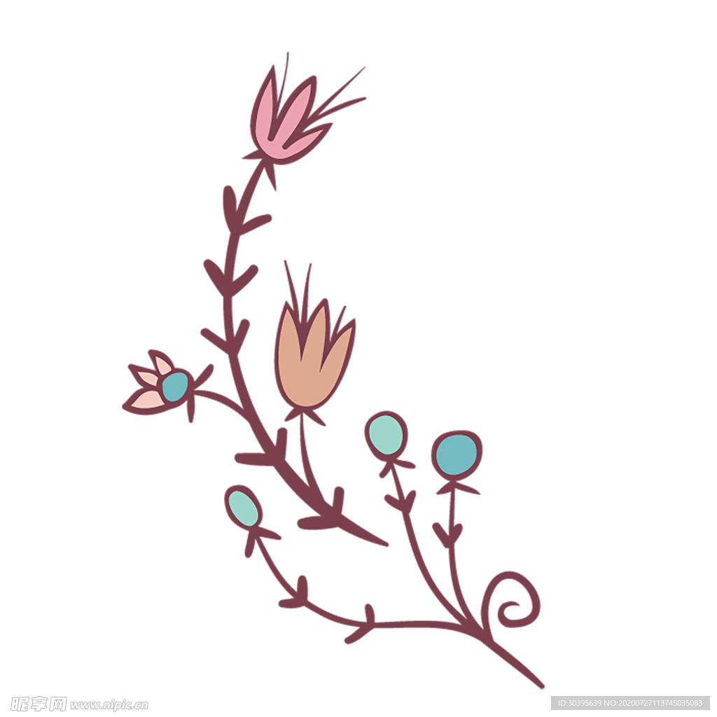 鲜花素材